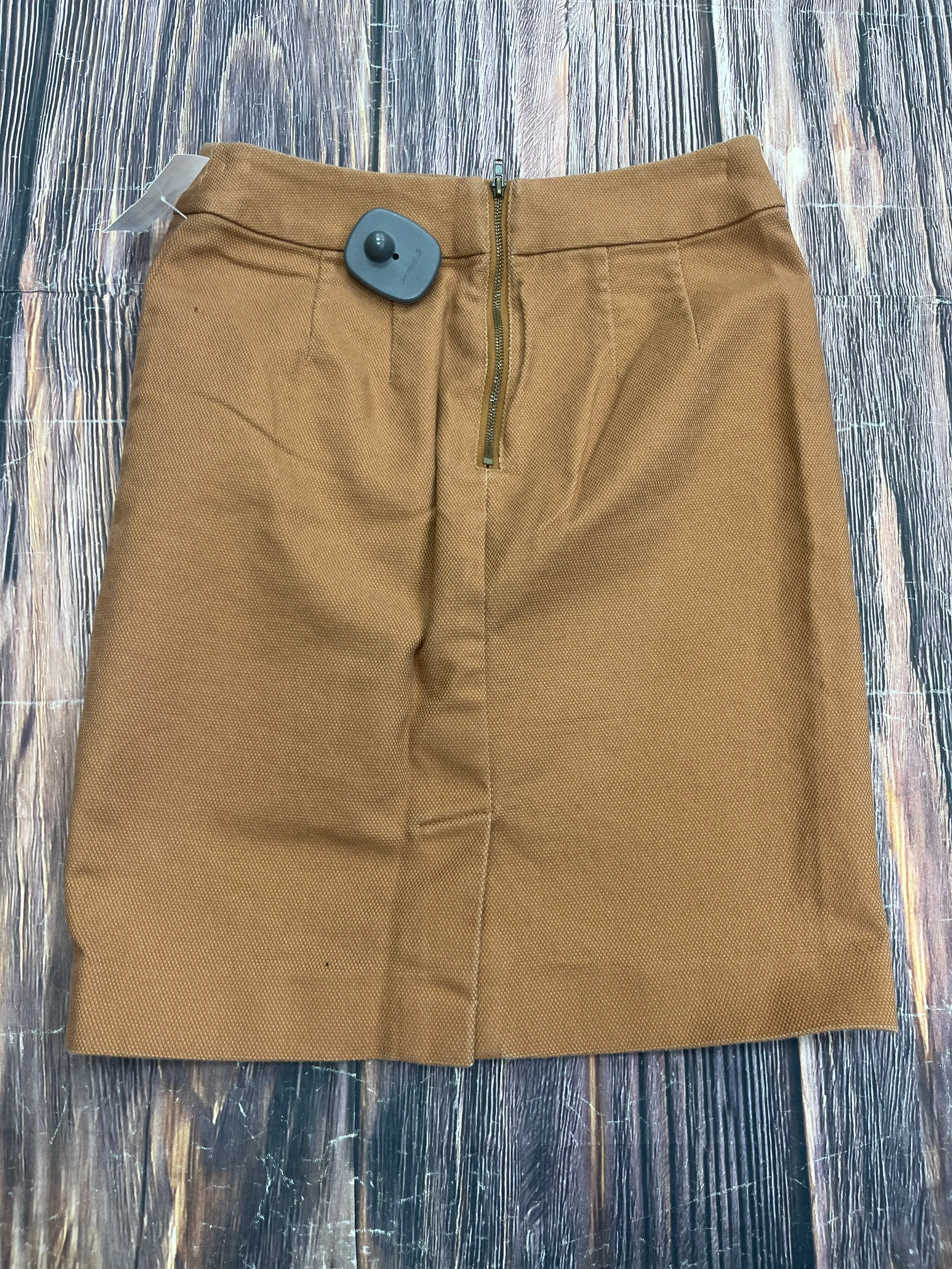 Skirt Midi By Loft In Brown, Size: Xs