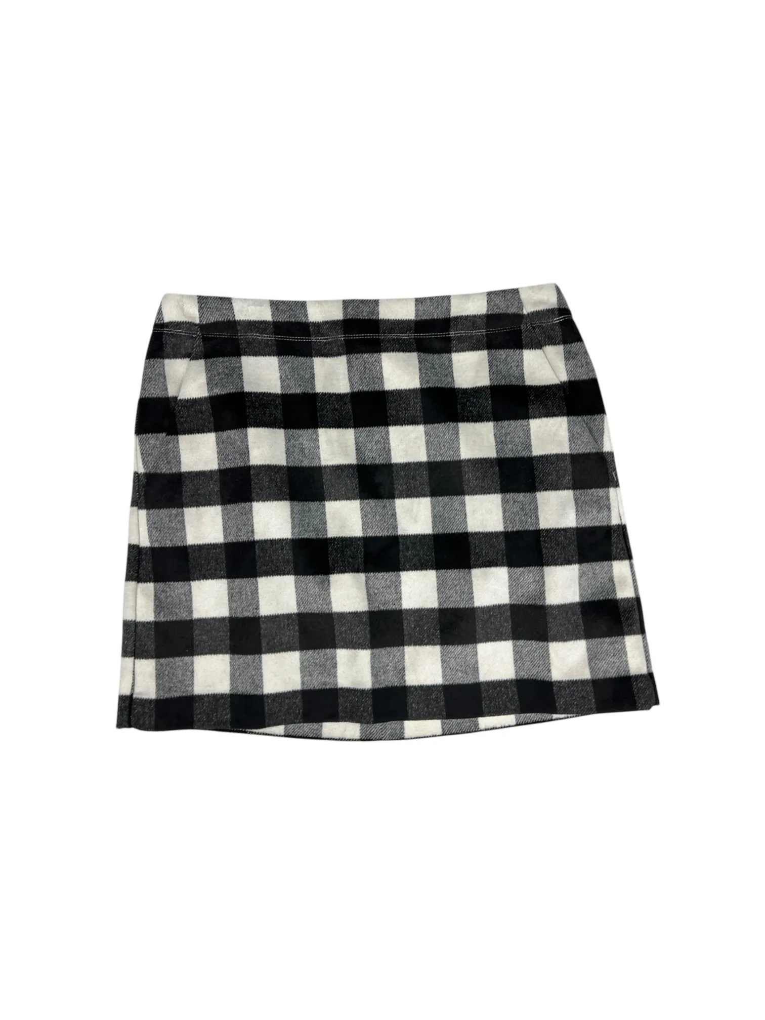 Skirt Midi By Loft In Checkered Pattern, Size: 14