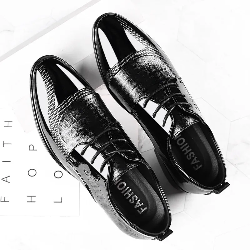 Slip-on Leather Shoes Men's