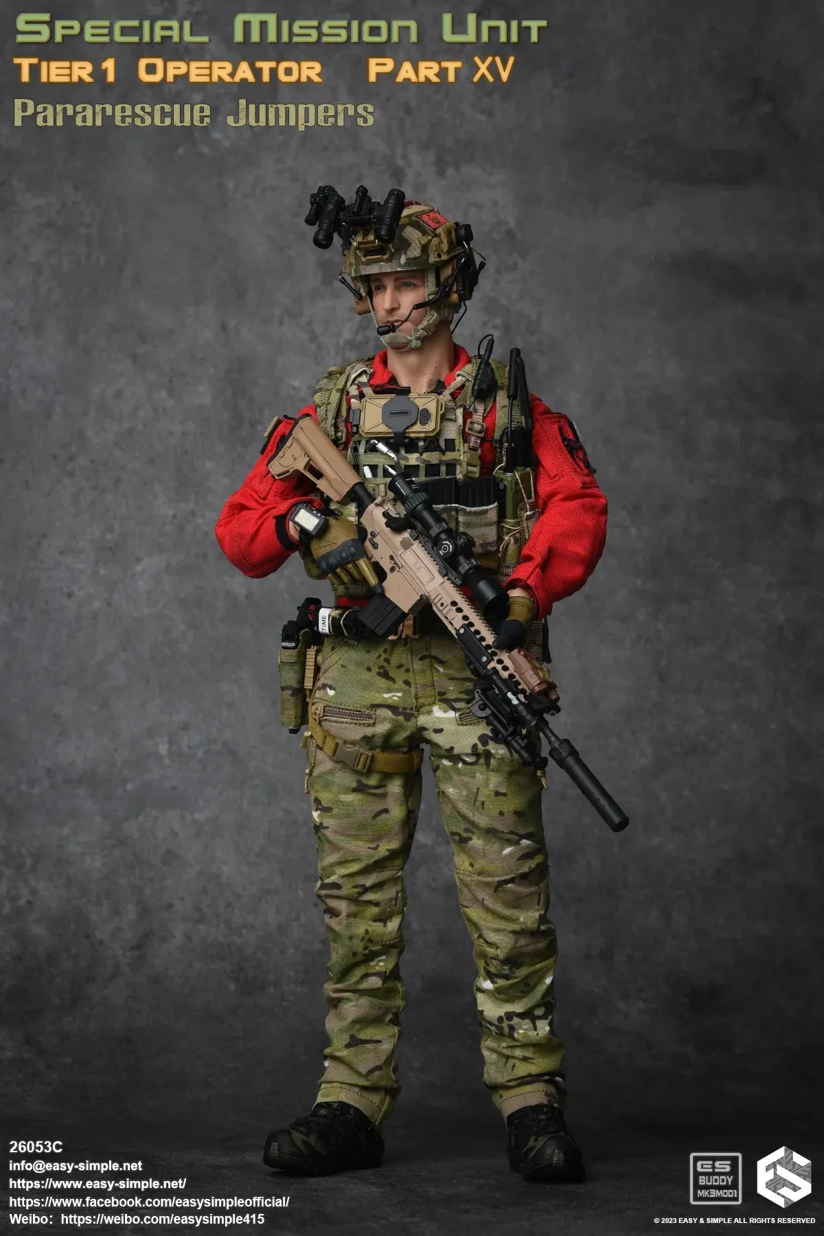 SMU Tier 1 Op. Pararescue Jumper - Multicam MOLLE Backpack