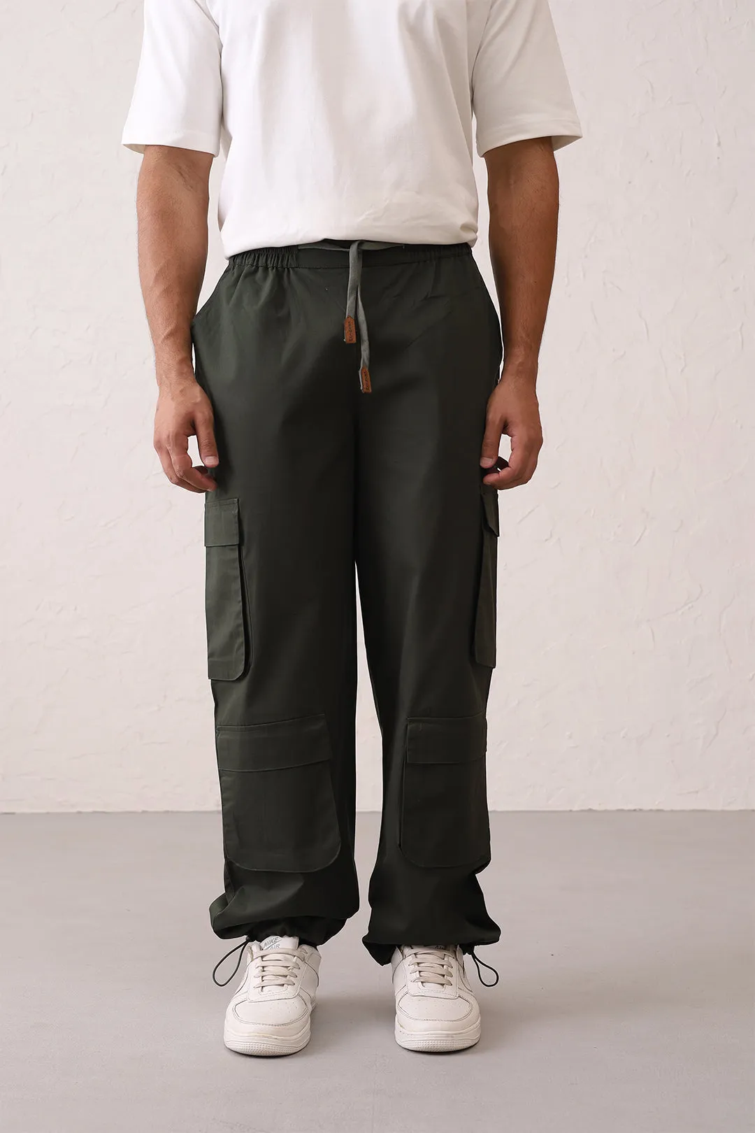 Snazzy Evergreen Cargo Pants