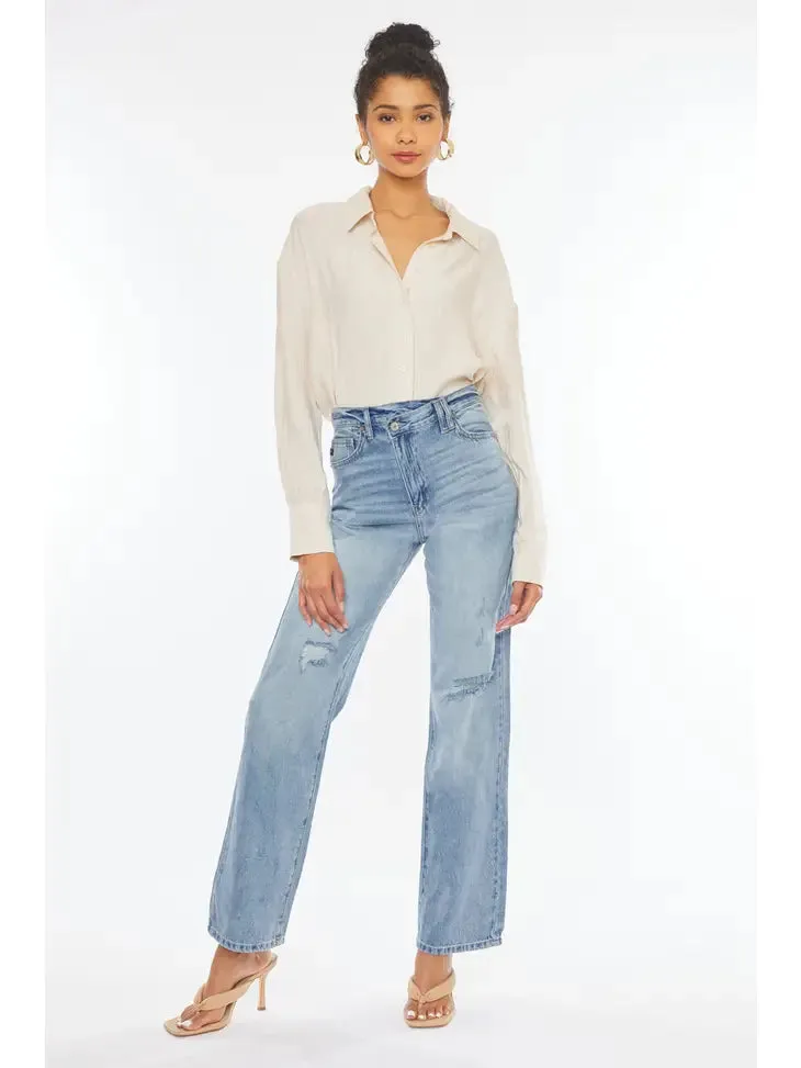 Straight leg Jeans