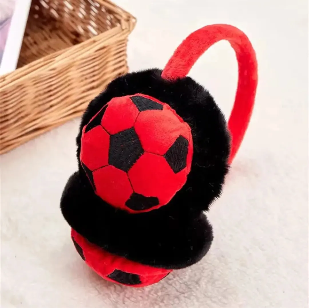 SUPER SOCCER EARMUFFS FOR WINTER