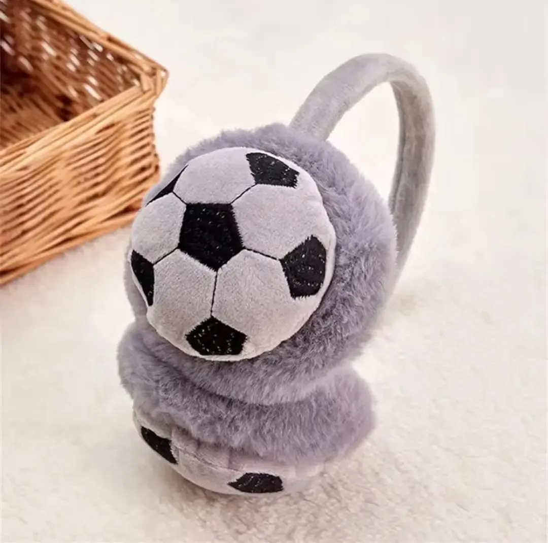 SUPER SOCCER EARMUFFS FOR WINTER