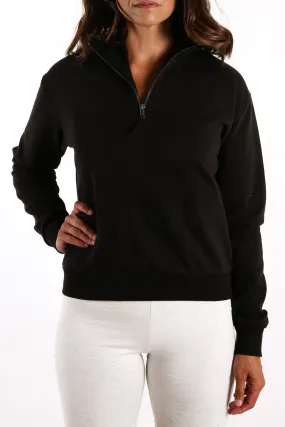 Superb Half-Zip Fleece Black