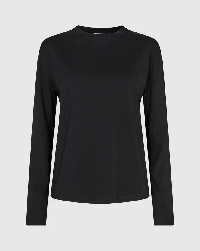 The Arkisa Long Sleeved T-Shirt - Black