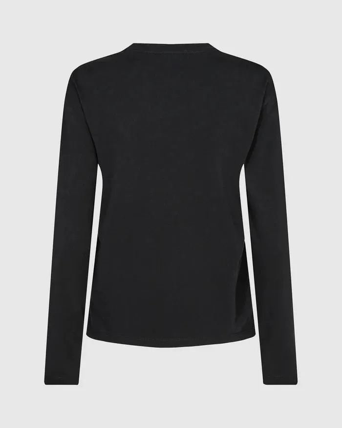 The Arkisa Long Sleeved T-Shirt - Black