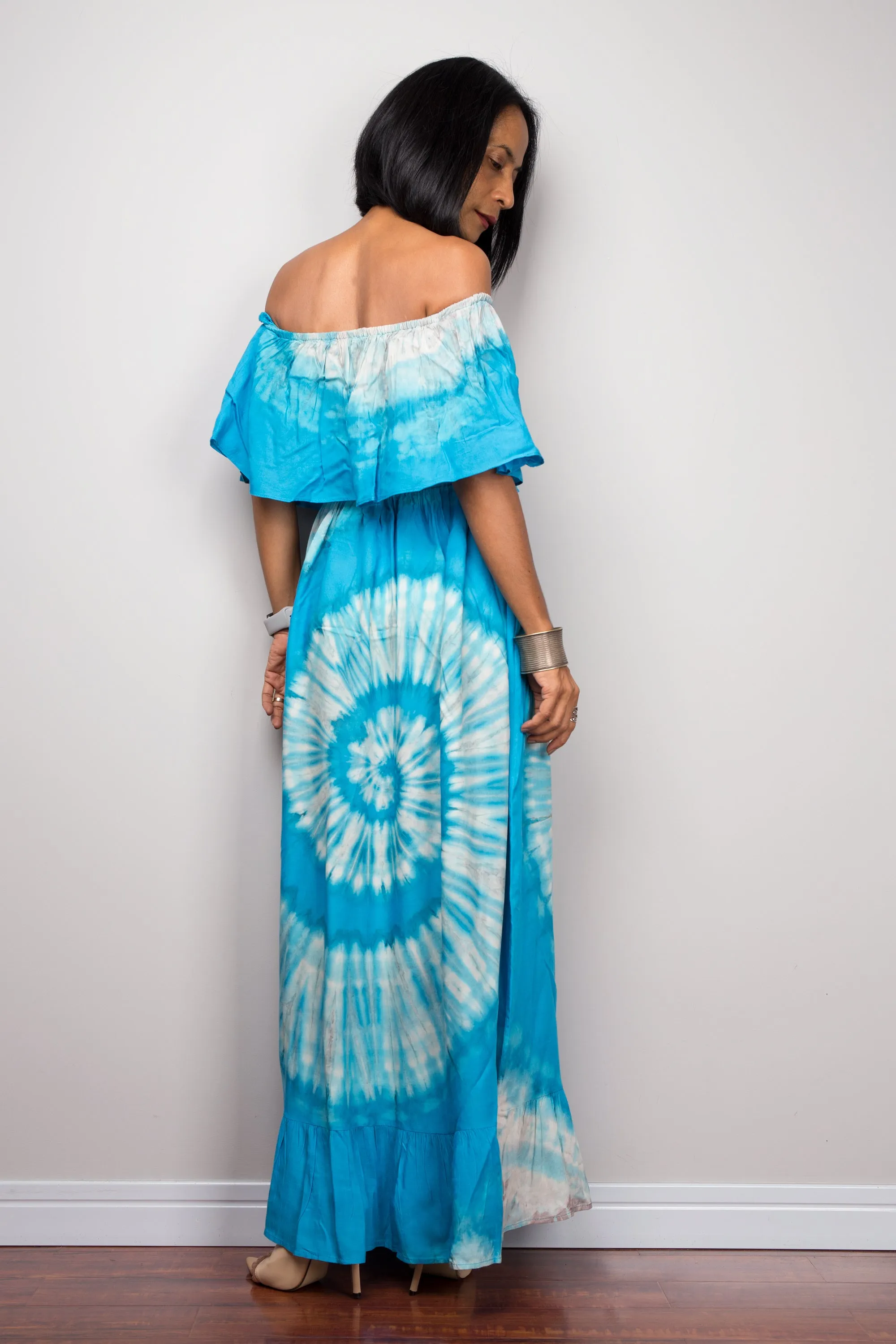 Tie Dye Drop Waist Dress