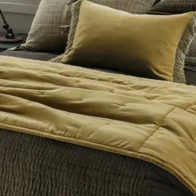 Tramonto Ochre Comforter - 240x150