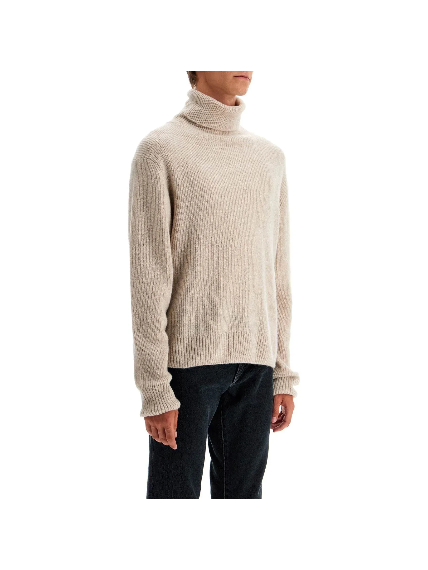 Turtleneck Cashmere Silk Sweater