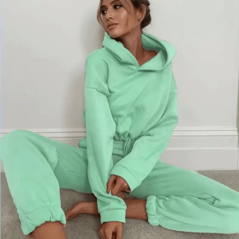 Two Piece Tracksuit Set