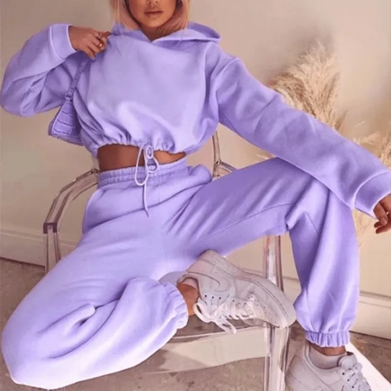 Two Piece Tracksuit Set