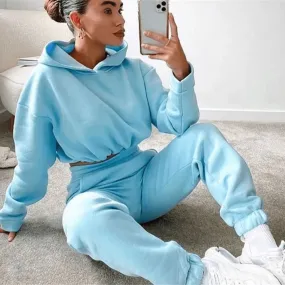 Two Piece Tracksuit Set