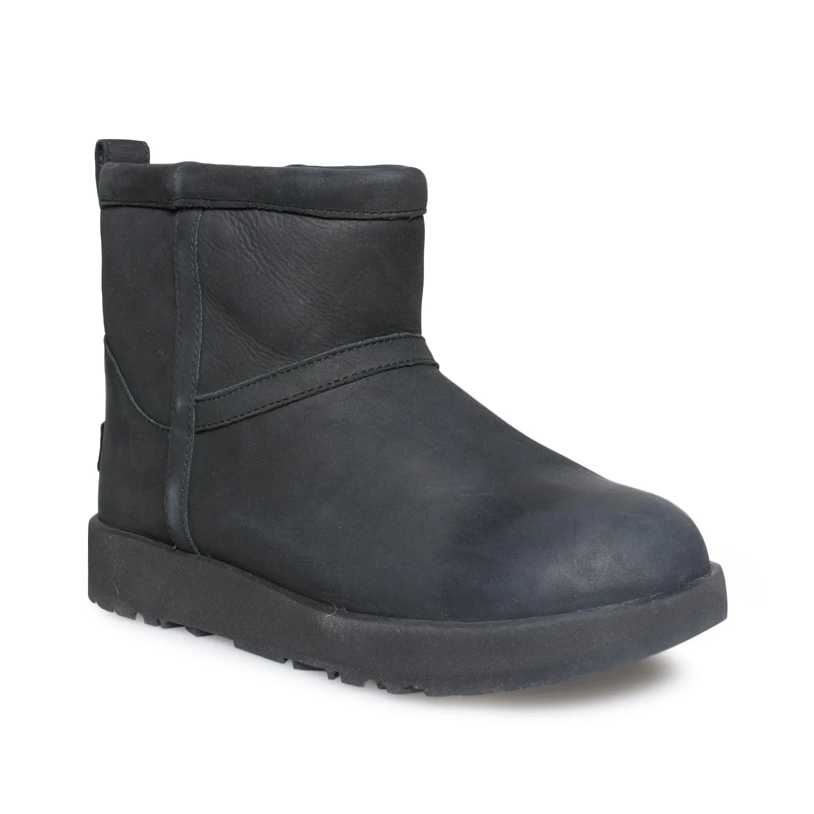 UGG Classic Mini Waterproof Black Boots