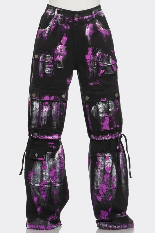 Urban Graffiti Cargo Pants