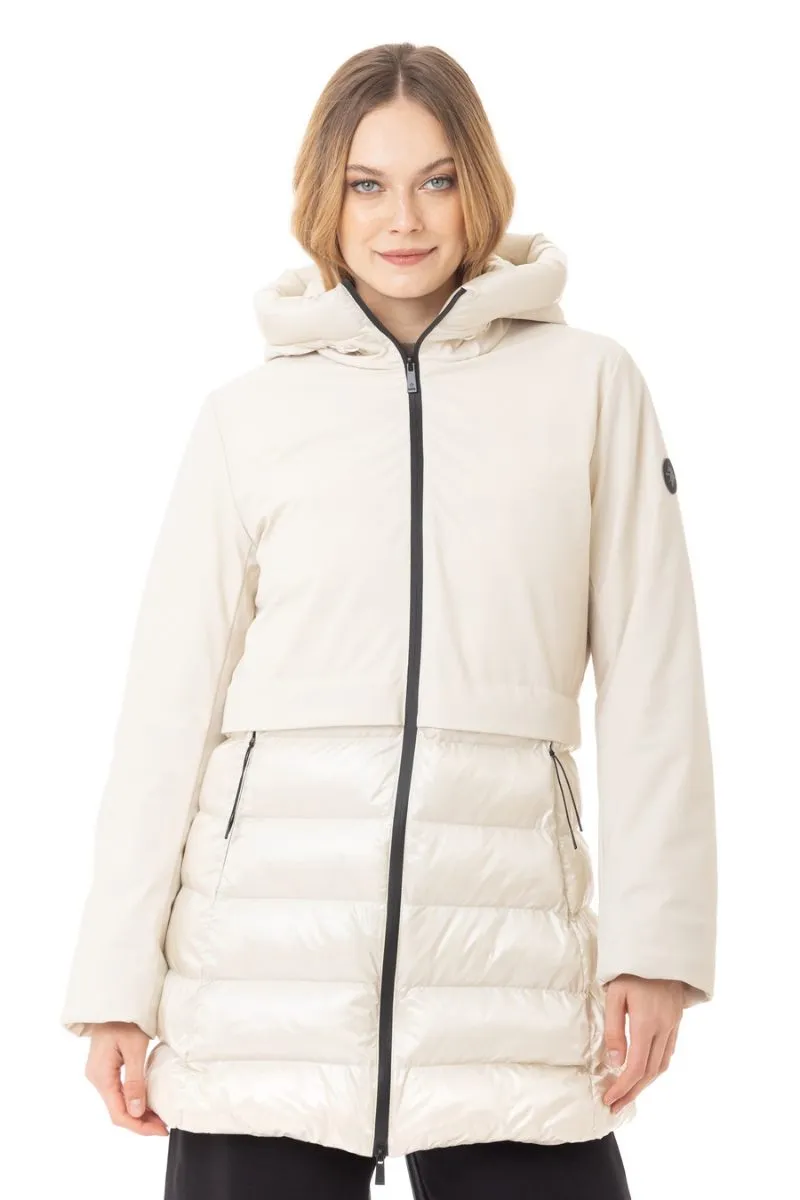 US POLO  WOMENS PUFFER JACKET WITH ZIP