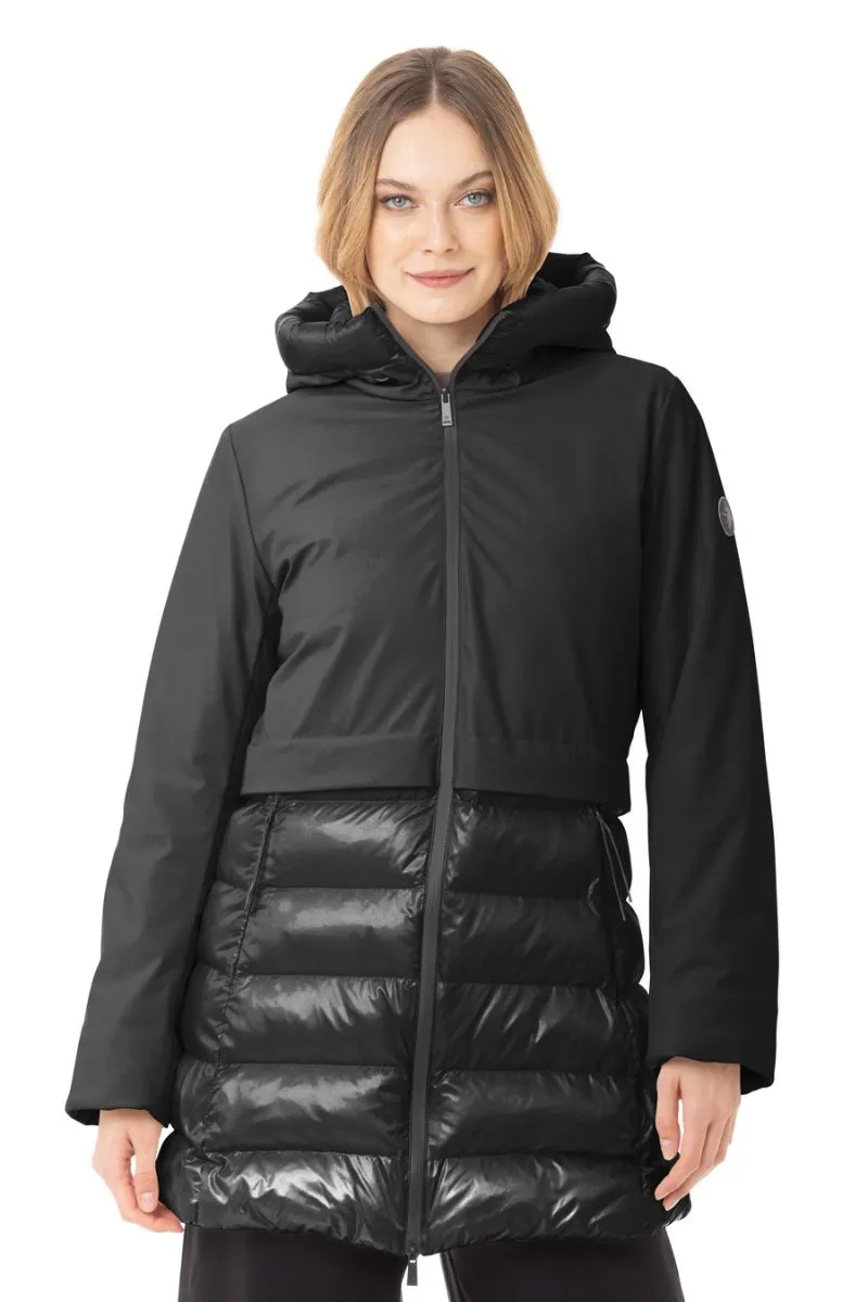 US POLO  WOMENS PUFFER JACKET WITH ZIP