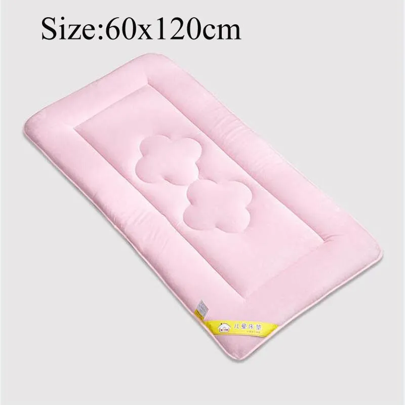 Velvet Portable Crib Bedding Mattress Dual Summer and Winter Soft Newborn Cot Pad Baby Bed Sheet  Changing Mat