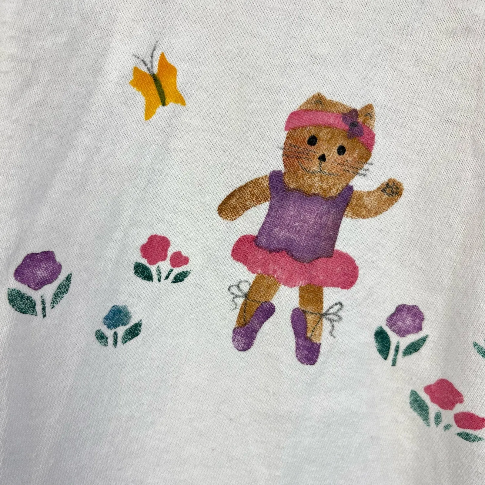 Vintage Spencers Ballet Bear Turtleneck 24 Months USA