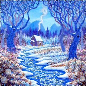 Winter Berries (474 Piece Wooden Jigsaw Puzzle)