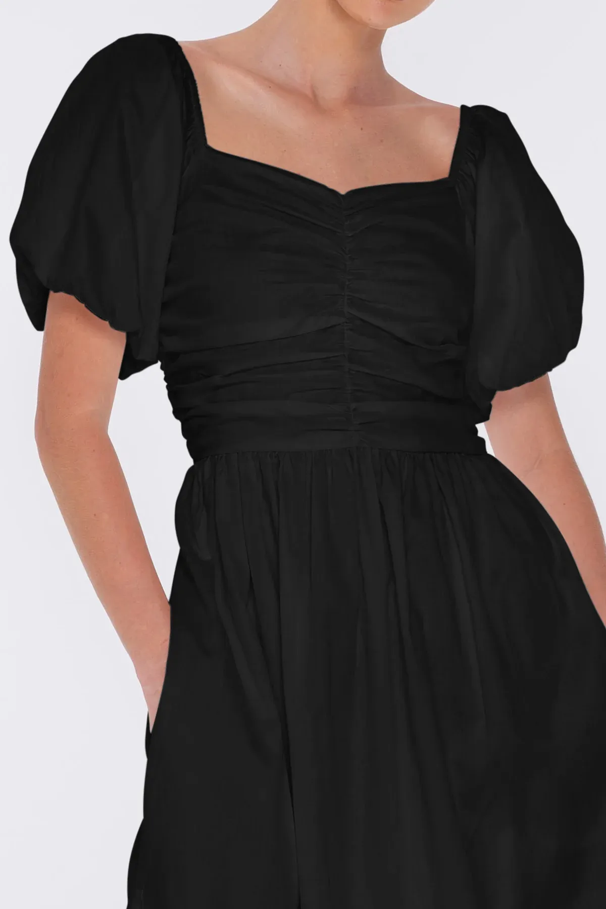 With Love Midi Dress - Black