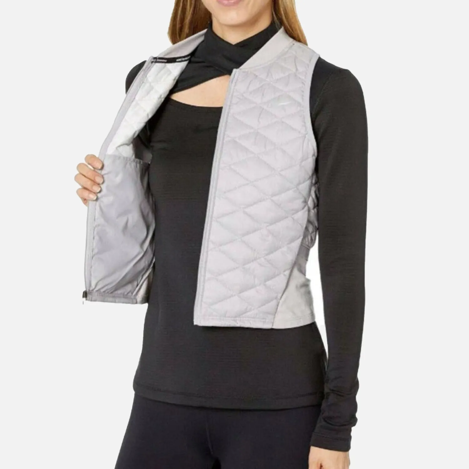 Women's Nike Thermore Aerolayer Running Gilet - Grey