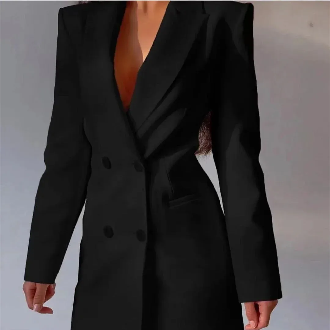 Women’s Open Back Blazer Dress