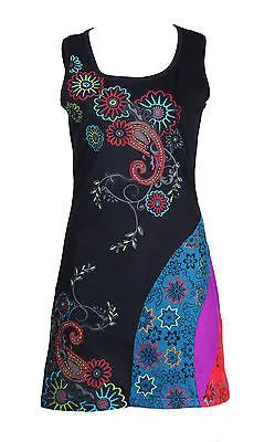 womens-sleeveless-dress-with-colorful-flower-embroidery