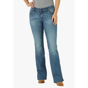 Wrangler Womens Retro Mae Riley Slit Jean - 34" Leg