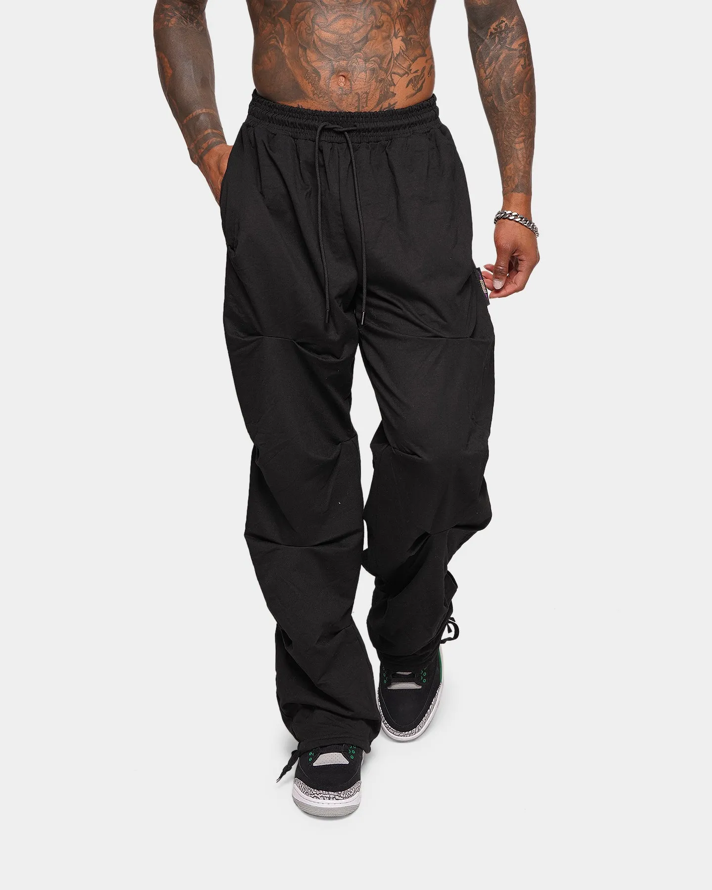 XXIII Brantley Cargo Pants Washed Black