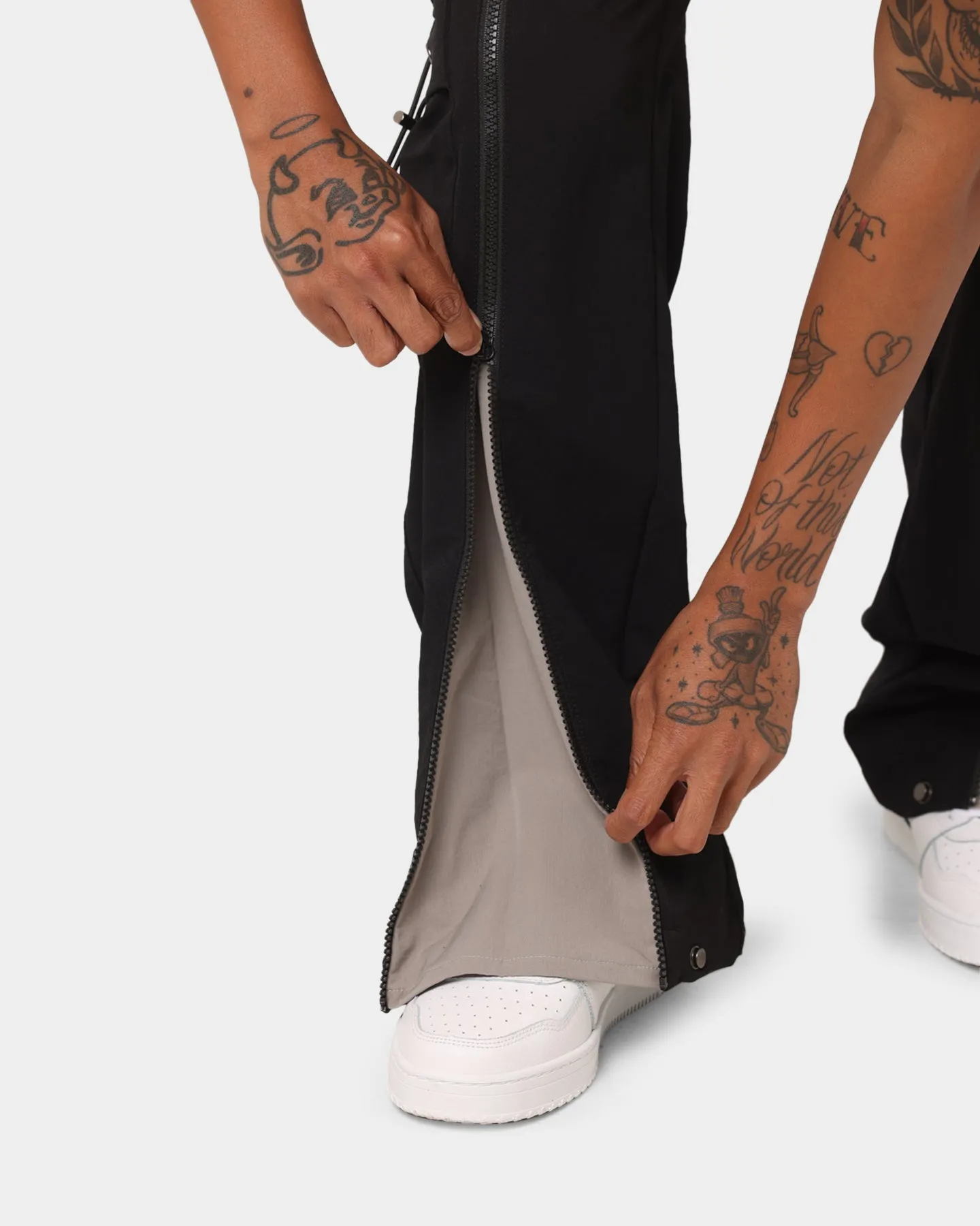 XXIII Rialto Zipper Cargo Pants Black/Grey