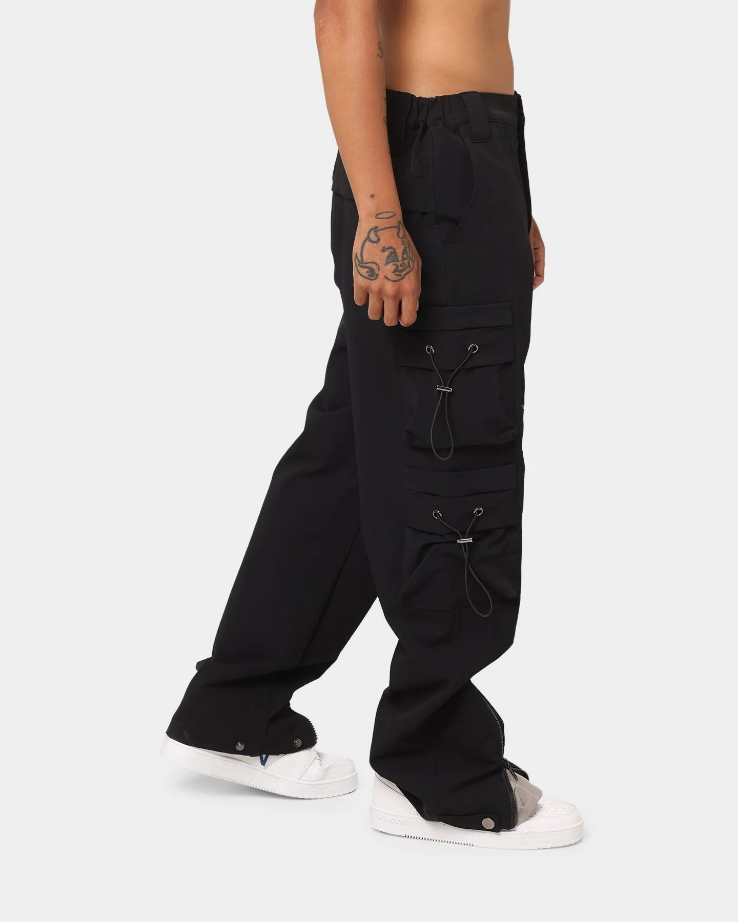 XXIII Rialto Zipper Cargo Pants Black/Grey