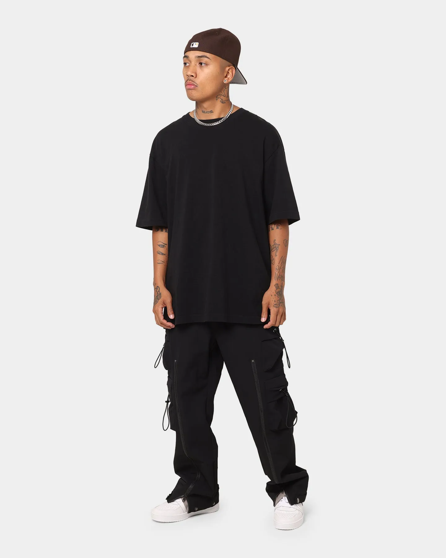 XXIII Rialto Zipper Cargo Pants Black/Grey