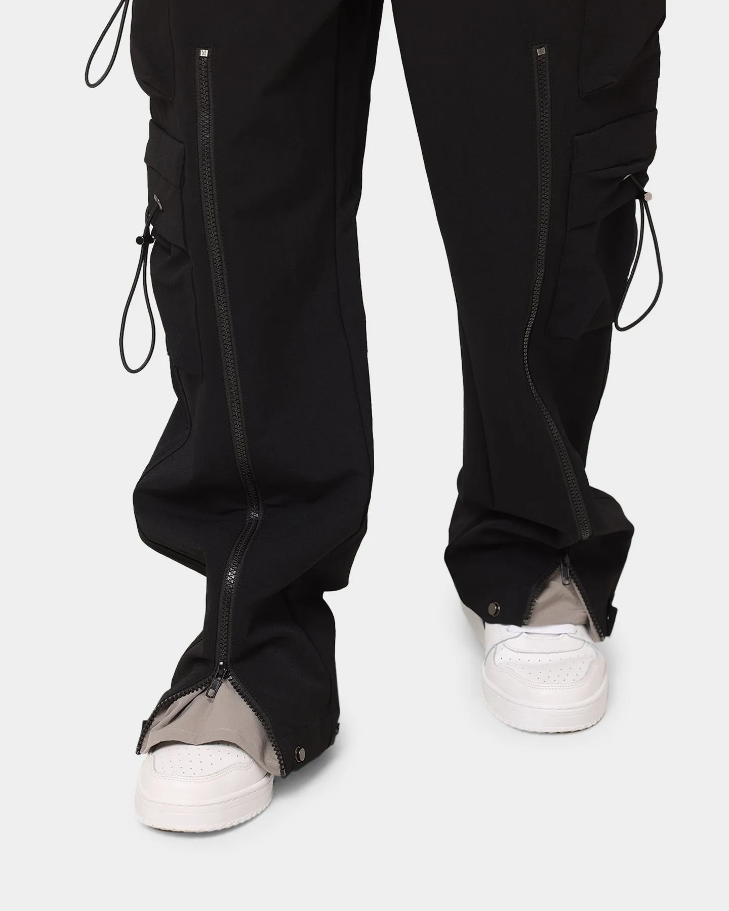 XXIII Rialto Zipper Cargo Pants Black/Grey